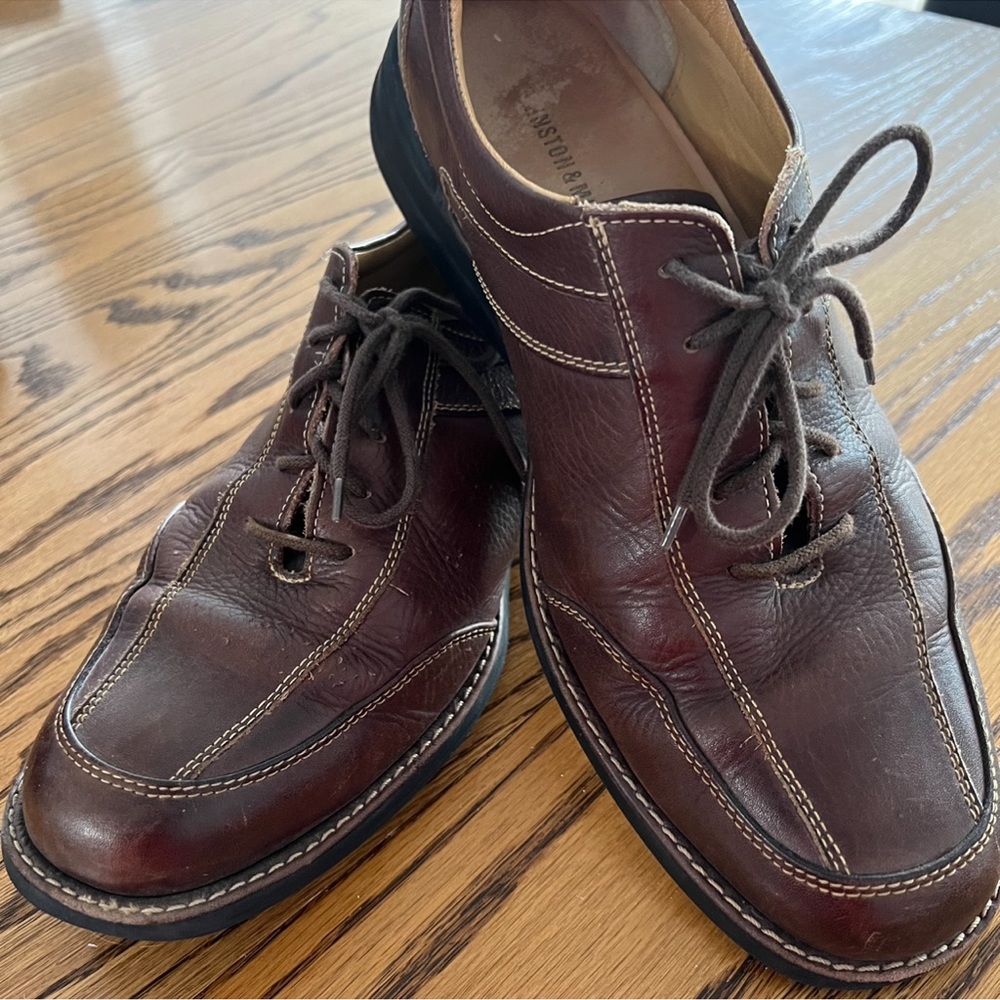 Johnston & Murphy leather shoes